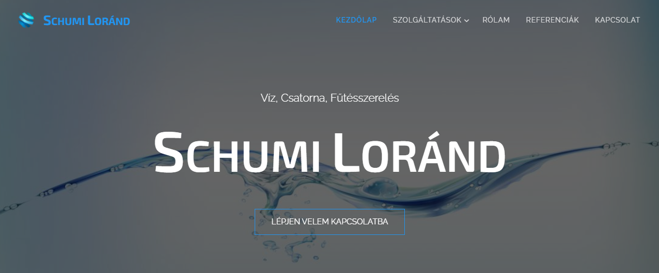 Schumi Loránd - Víz-csatorna-fűtésszerelés